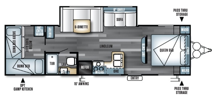 Salem Cruise Lite Trailer 30'